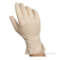Jednorazowe gumowe ręczne ręczne rękawiczki lateksowe